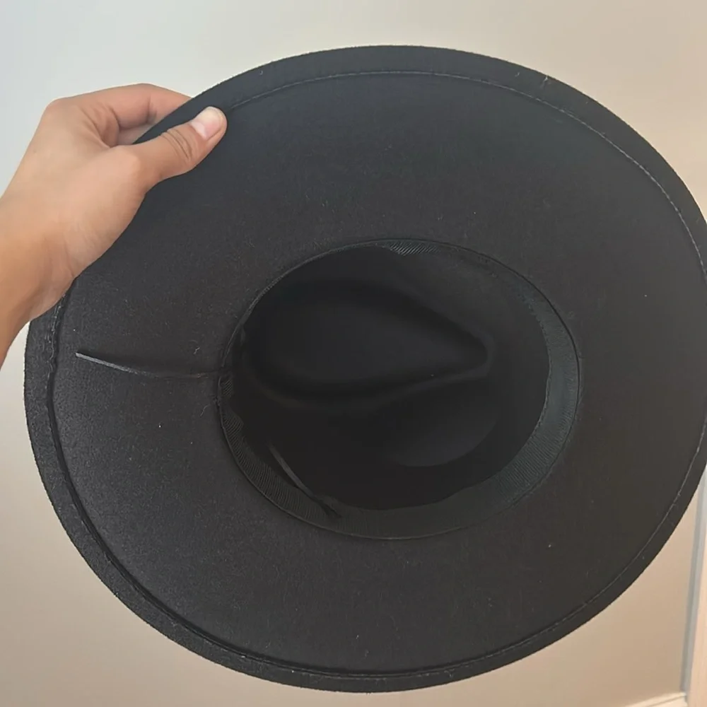 Felt Rancher Hat- BLACK - Picture 3 of 4